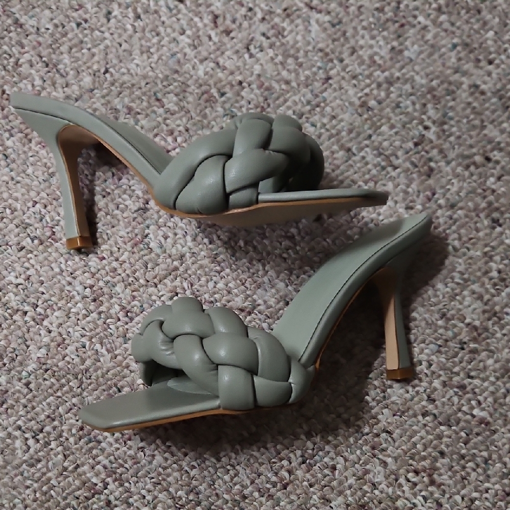 Sage Green Rope Sandals